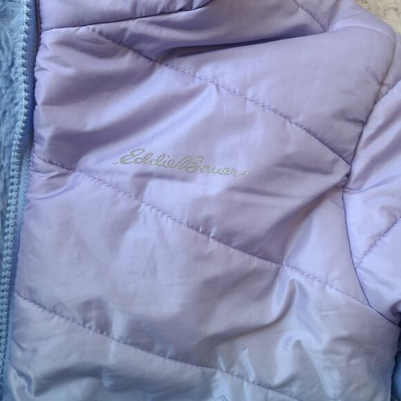 Eddie Bauer Kids Gradient Blue and Purple Jacket Size S 7/8 - Picture 5 of 10